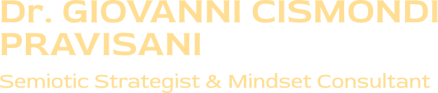Logo Giovanni Cismondi Pravisani - Ph.d D. Semiologist and Mindset Consultant